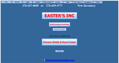 Desktop Screenshot of easterbussales.com